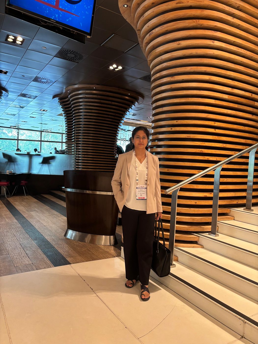 Dr. Preeti Sharma at a pediatric conference